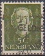 Holanda 1949 Scott 306 Sello º Reina Juliana 5c Pays Bas Netherlands Holland Hollande Olanda